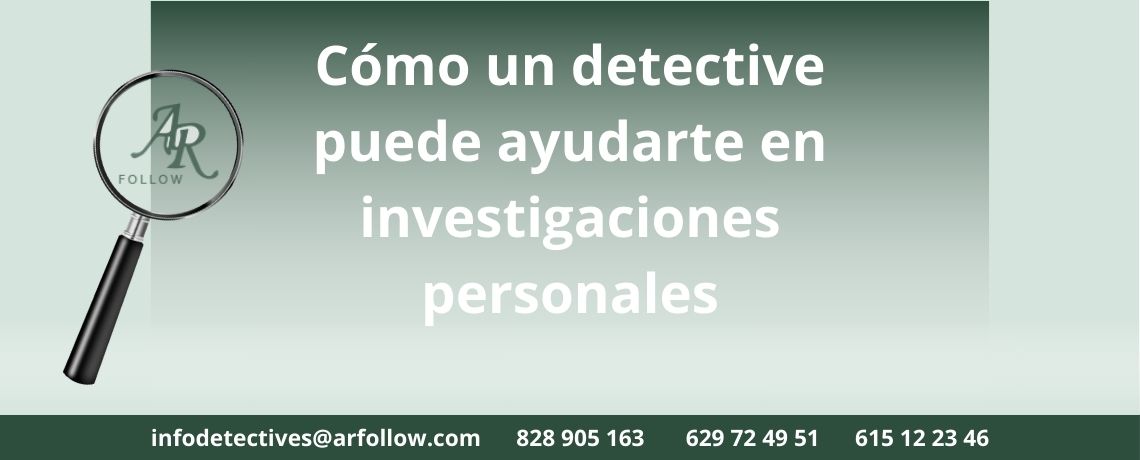 Detective investigaciones personales